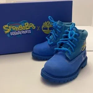Spongebob timberlands toddler cheap